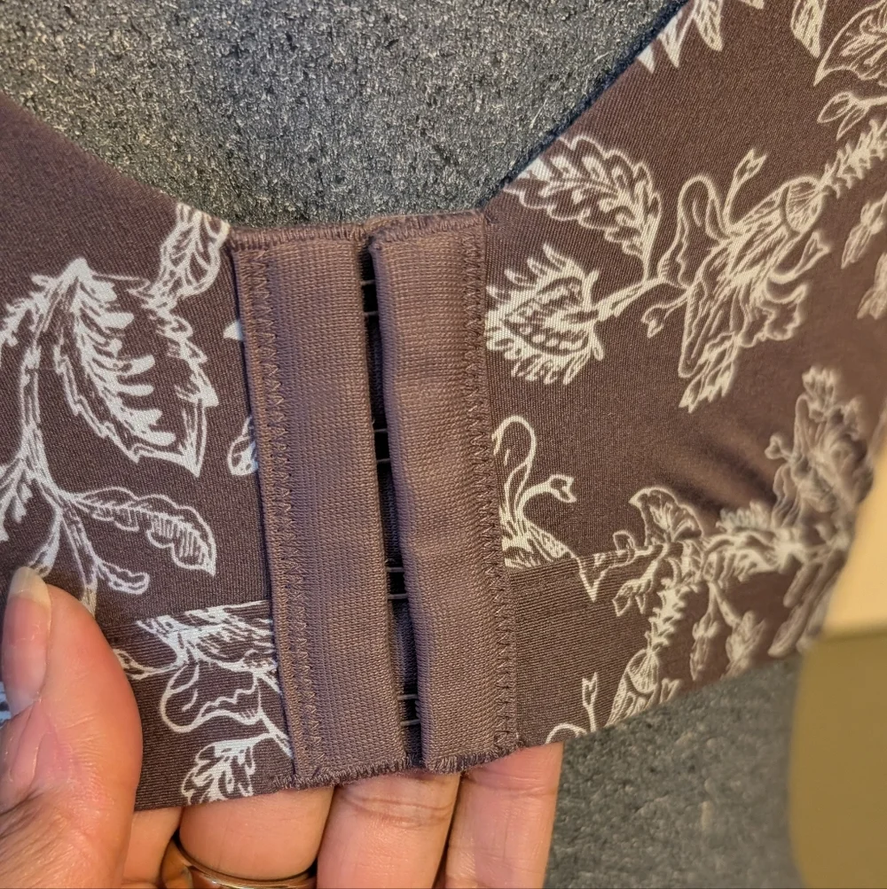 Floral Lace Women's Bra - Picture 6 of 9